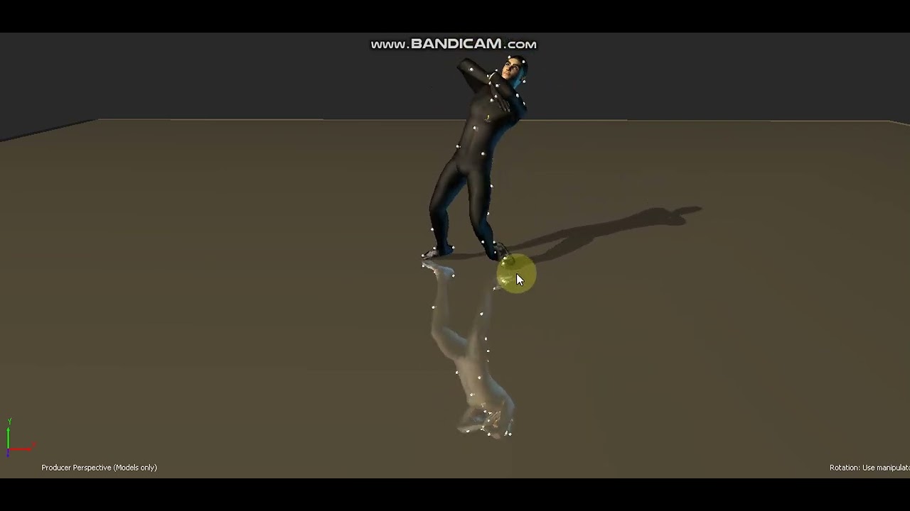 Motion Capture work first step - YouTube