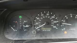 2001 toyota camry galler series cold start