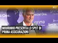 Calcio, José Mourinho presenta a Milano il nuovo spot di Prima Assicurazioni