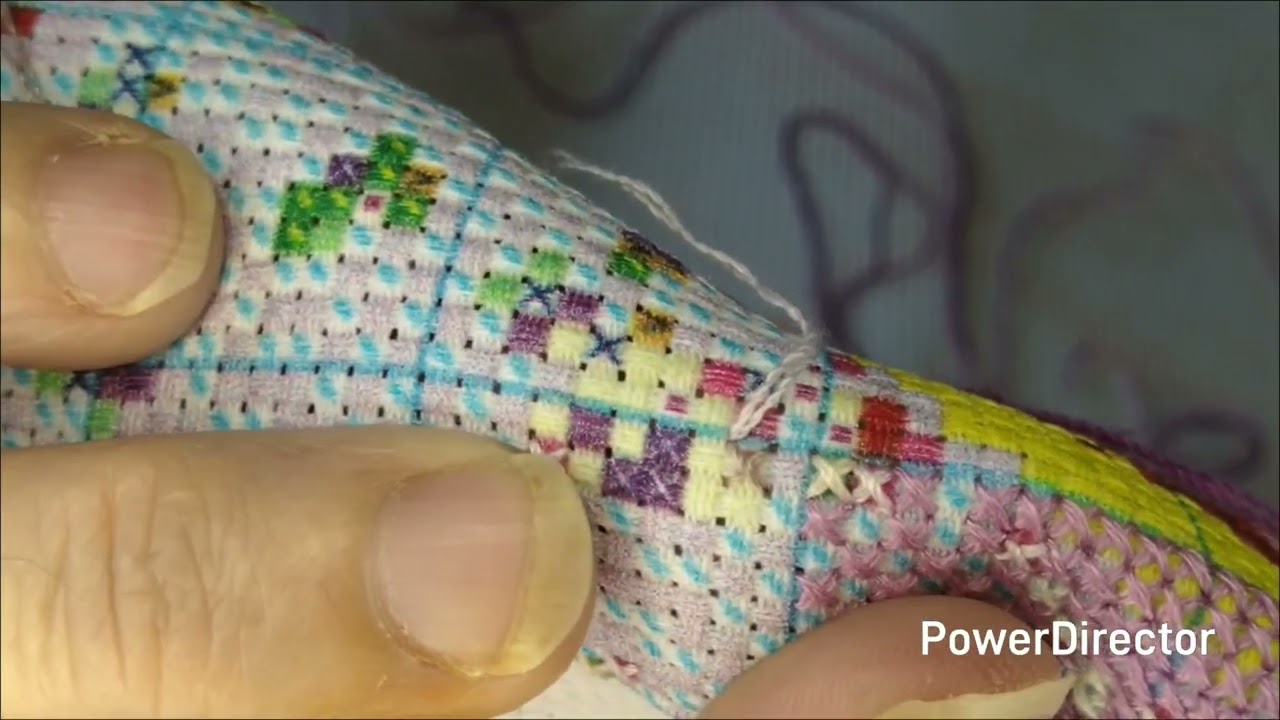 Toile anniversaire de Mael #aliexpress #estampé 