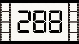 Countdown from 288 to 0 (Retro)