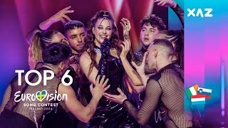 Eurovision 2024: Top 6 - NEW 🇮🇪🇱🇺🇸🇮