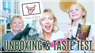 Treat Junkie Unboxing & Taste Test