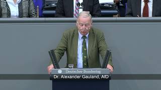 Generalaussprache zur Regierungspolitik - Dr. Alexander Gauland (AfD)