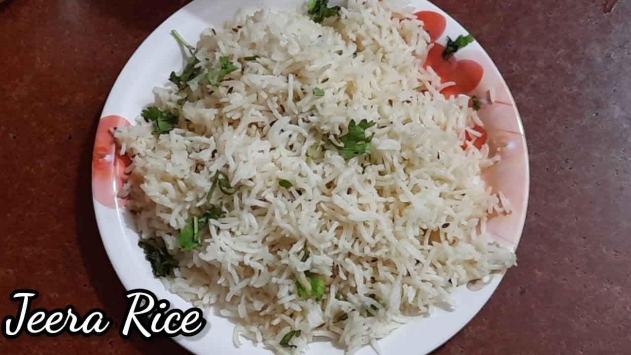 Restaurant style Jeera Rice in pressure cooker Easy jeera pulao