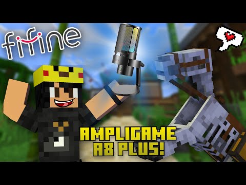 BINAYAD gave me FIFINE Ampligame A8 Plus! The best Microphone pang-record sa MINECRAFT?!