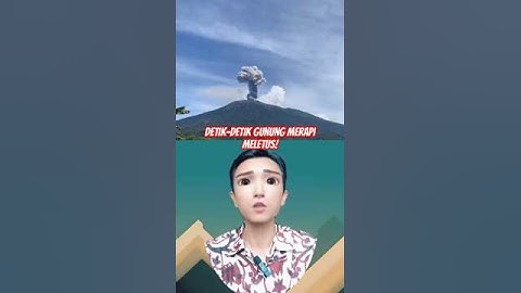Detik-detik gunung Marapi meletus! #viral #gunungmarapi #gunungmerapi #gunungmeletushariini