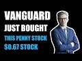 THIS $0.67 PENNY STOCK WILL EXPLODE - Vanguard Just Bought More