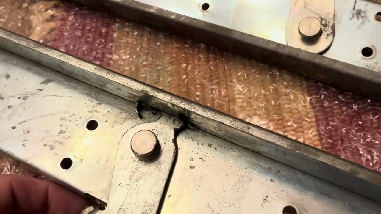 Gottlieb late 70s pinball lockbar receiver damage