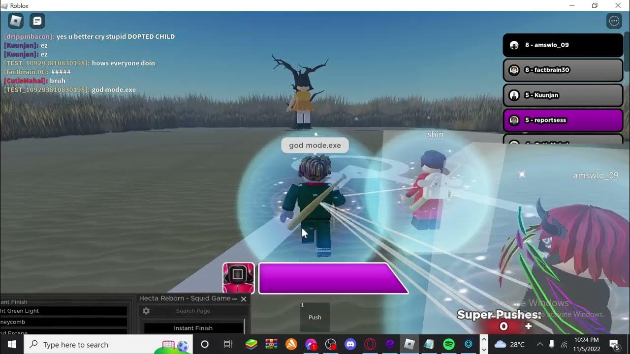 Roblox Squid-Game Script |Squid-Game Hecta Reborn 2022 |Read