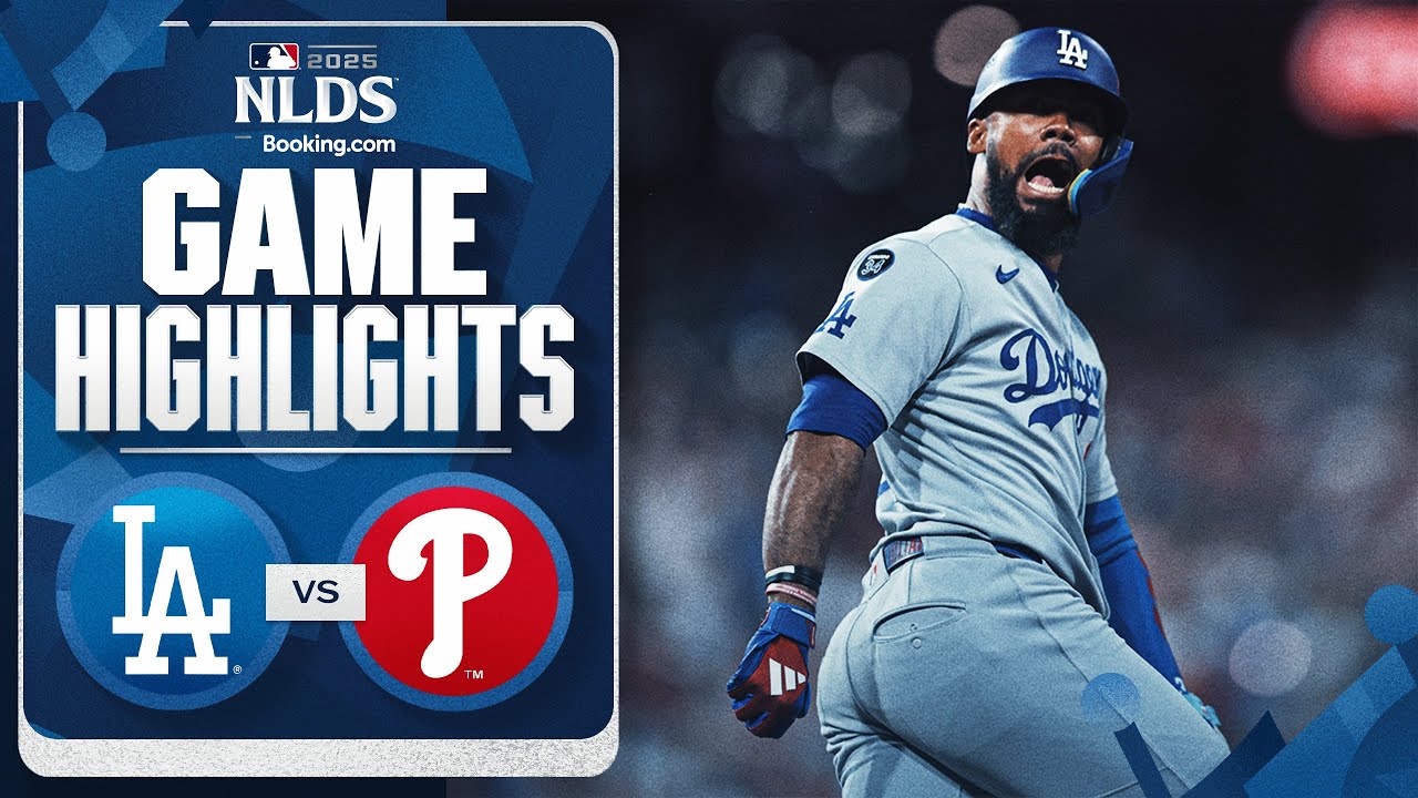 Dodgers vs. Phillies NL Divisional Series Game 1 Highlights (10/4/25) | MLB Highlights