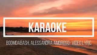 Boomdabash, Alessandra Amoroso- Karaoke (Video Lyrics)