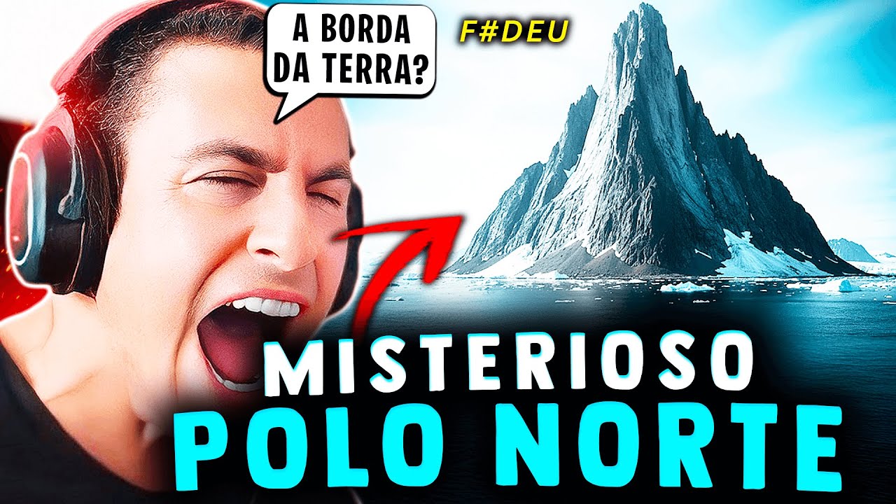 SUPER XANDÃO REAGINDO - Misterioso POLO NORTE (O QUE TEM LÁ?)
