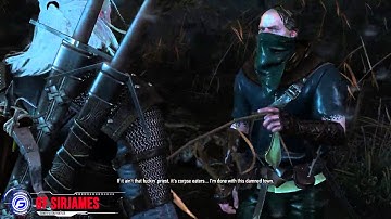 The Witcher 3 Wild Hunt Secondary Quest Funeral Pyres