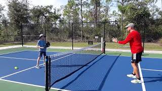 Adrian Pravak pickleball volley practice #pickleball #pickleballskills #pickleballclinic
