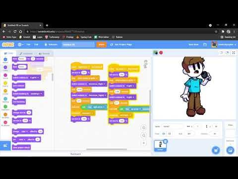 How to make a fnf test in scratch 