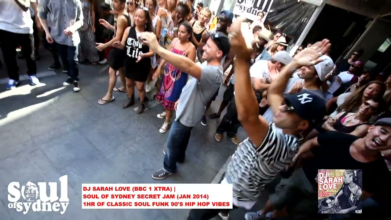 DJ Sarah Love (UK) at Soul of Sydney Secret Block Party 2014 | Old School Funk, Soul, 90’s Hip Hop