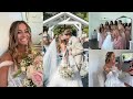 OUR WEDDING DAY *VLOG!* (unedited behind the scenes of our wedding day)