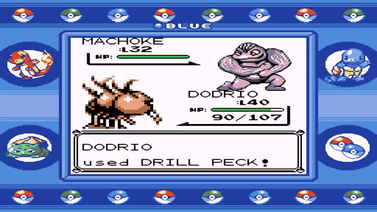 Pokemon Blue (GB) walkthrough Fighting Dojo YouTube