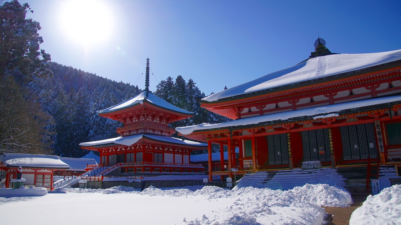 冬の京都トレイルplus 02 銀閣寺前 比叡山延暦寺 古の山道を通って 雪の比叡山へ Youtube