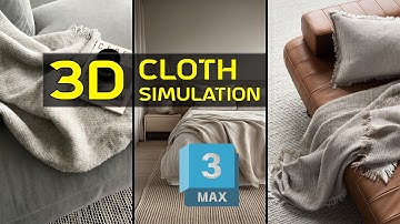 Cloth Simulation in 3Ds Max | Cloth Modifier