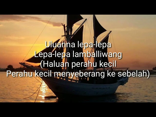 TENGGANG-TENGGANG LOPI (LAGU MANDAR) | LIRIK LAGU | BEST COVER class=