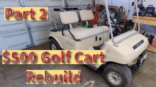 Can an electric golf cart Axle be rebuilt? - Part 2 DIY Golf Cart Rebuild