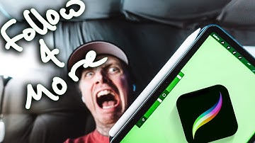 MAKING HANDWRITTEN VIDEO OVERLAYS IN PROCREATE