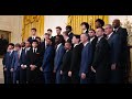 President Trump Welcomes The University of Florida Gators to The White House