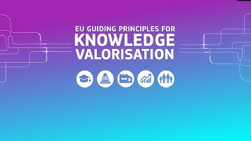Council Recommendation on EU guiding principles for knowledge valorisation