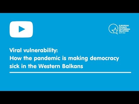 Viral vulnerability: How the pandemic is making democracy sick in the Western Balkans