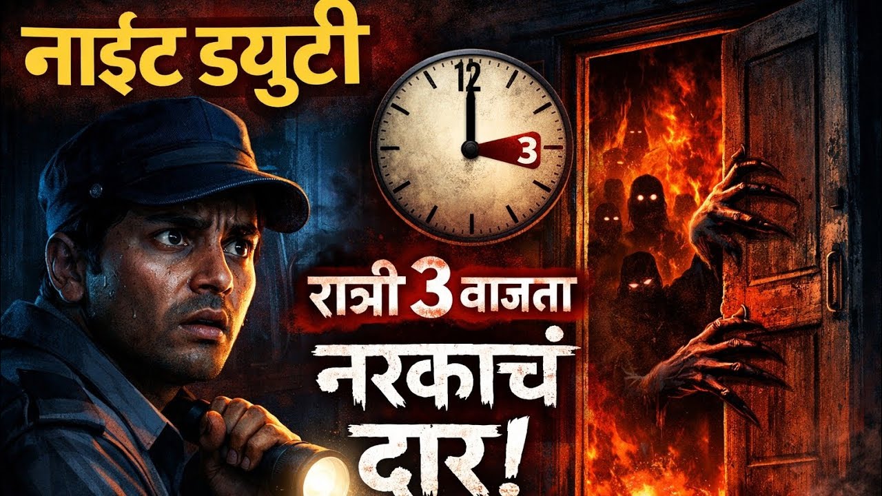 नाईट ड्युटी | रात्री 3 वाजता उघडतं नरकाचं दार | Marathi Horror Story | True Night Shift Fear