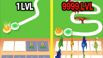 MAX LEVEL in Dino Merge Game