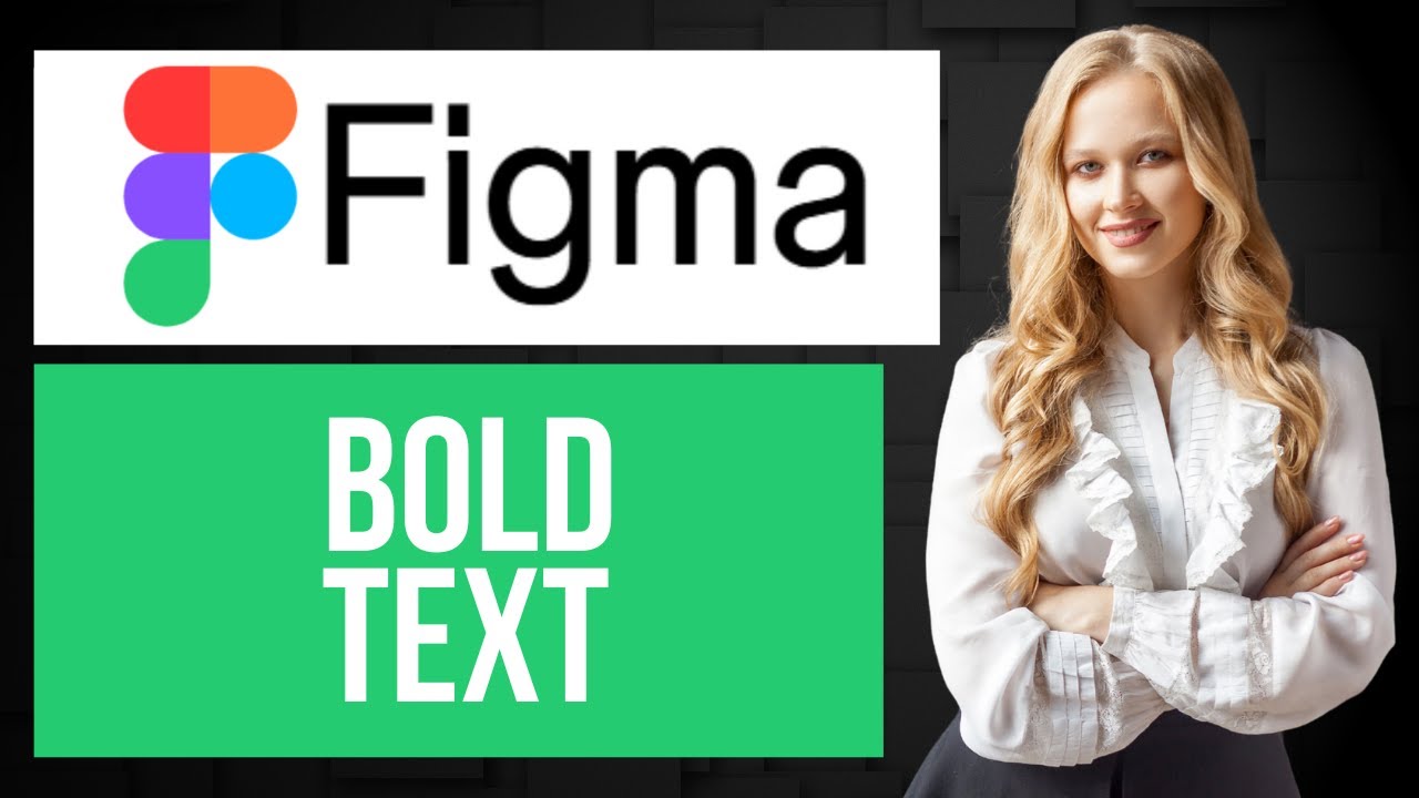 How to Bold Text in Figma | Use Bold Letters on Figma - YouTube