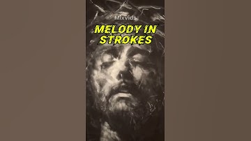 Melody in Strokes: The Story of an Artist Behind the Abstract Canvas #art #creative  #drawing