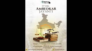 Ambedkar Jayanti Tribute 🇮🇳 | Saluting Dr. B.R. Ambedkar | Digital Training Lab