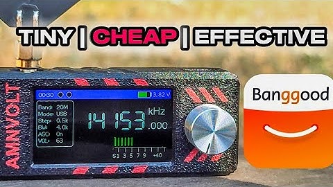 SSB Receiver in YOUR HAND | AMNVOLT mini SI4732 AM/FM/SSB RECEIVER REVIEW