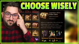⛔ DON'T WASTE THIS ⛔ Legendary Hero Prime Chest BEST Picks Breakdown | Dragonheir x Dragonstride