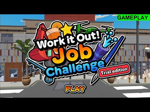 Work It Out! Job Challenge Trial Edition (Nintendo Switch) - Gameplay