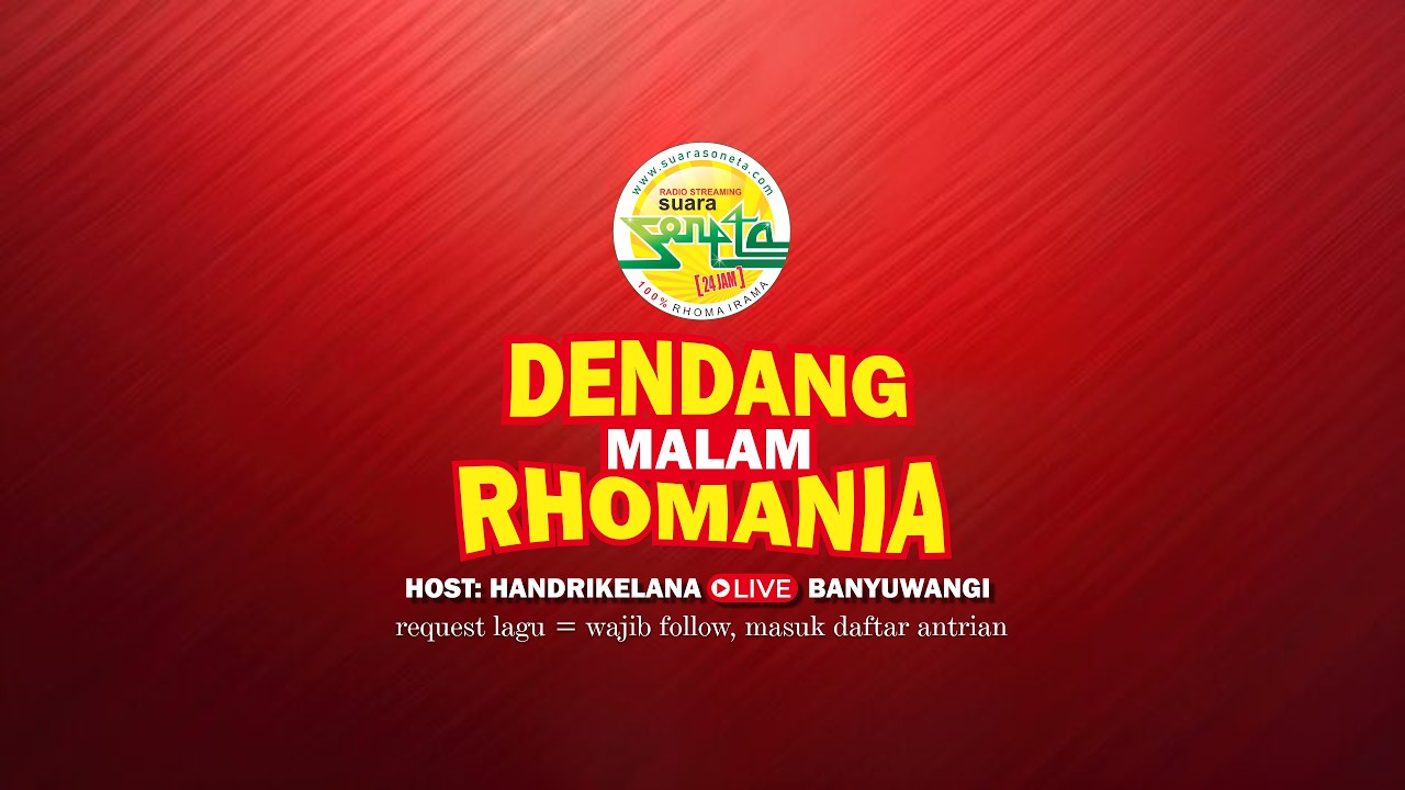 Suarasoneta – Dendang Malam Rhomania 7 September 2025 | Official Music Video