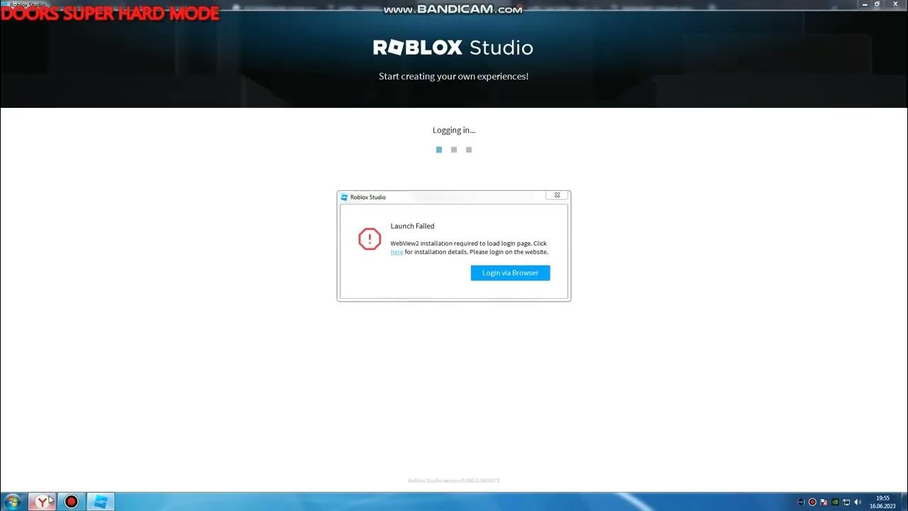 How to fix roblox studio launch failed bug in roblox 2023 youtube