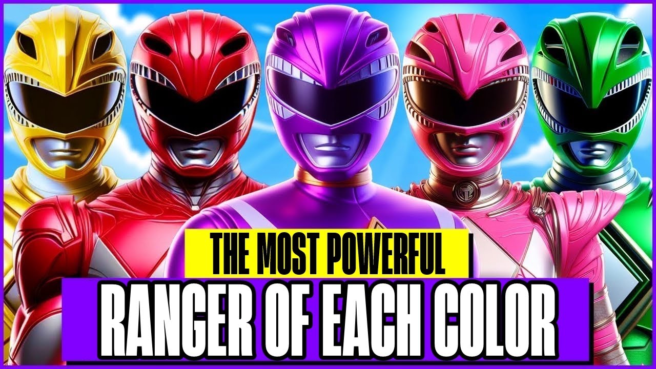 Power Ranger Color Meaning ALL 10 POWER RANGER COLORS AND THE STRONGEST OF EACH | NERD EMPIRE ...