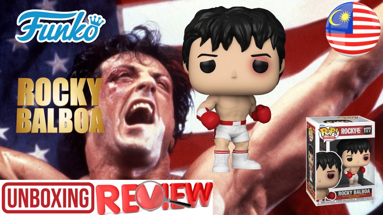 Funko Pop Movies Rocky 45th Rocky Balboa (1177) Unboxing Review 