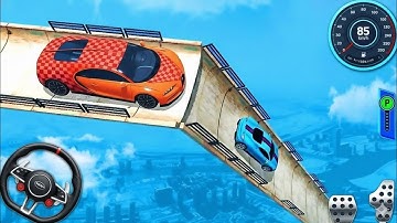 GT Car Racing Simulator 3D - Mega Ramp Impossible Sports Car Stunts Gameplay - Android Gameplay