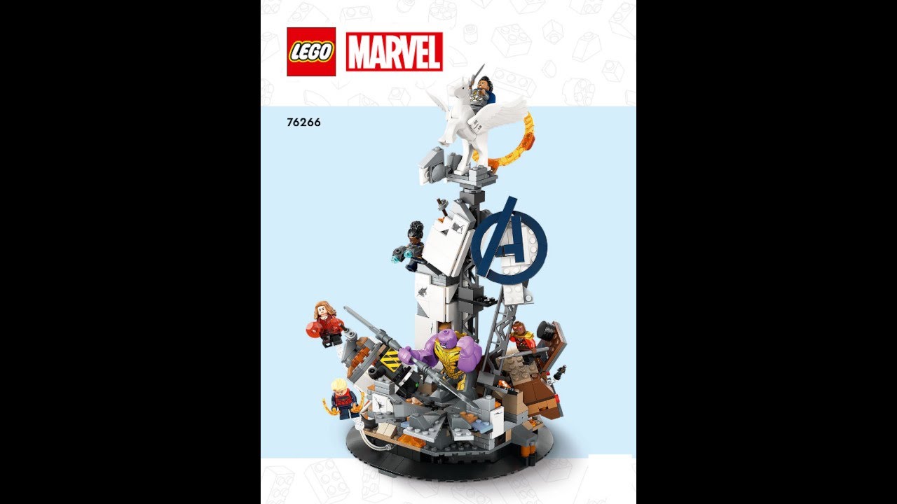 LEGO Instructions Marvel 76266 Endgame Final Battle Avengers