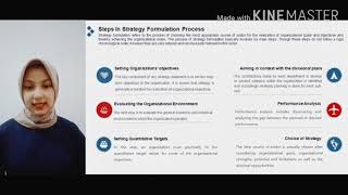 OPERATION STRATEGY FORMULATION