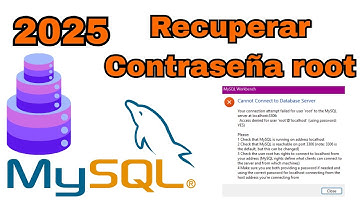 MySQL | Recuperar Contraseña ROOT | Restablecer | Sin Errores | Paso a Paso