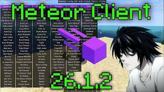 *FREE* Meteor Client [26.1.2 - #31] // Meteor Hacked Client - FREE - Minecraft 1.21-26.1.2