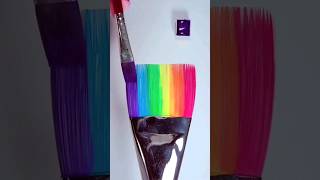 How To Paint A Rainbow 🌈 #Art #Artwork #Diy #Rainbow #Paint #Painting #Satisfying #Artist