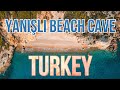 Yanışlı Beach Cave | Silifke | Turkey | 2022 | Пещера | Силифке | Турция | Drone video | 4K